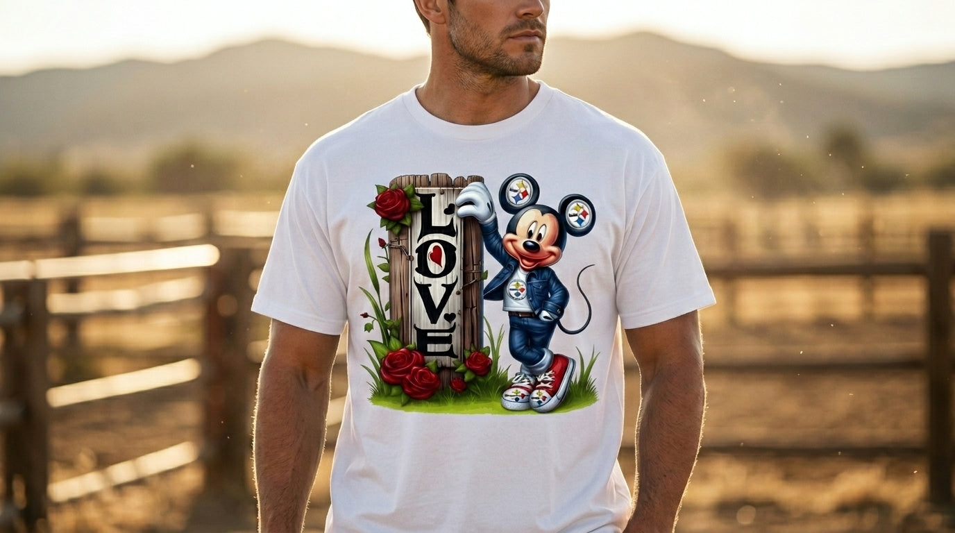 Mickey Steelers Love